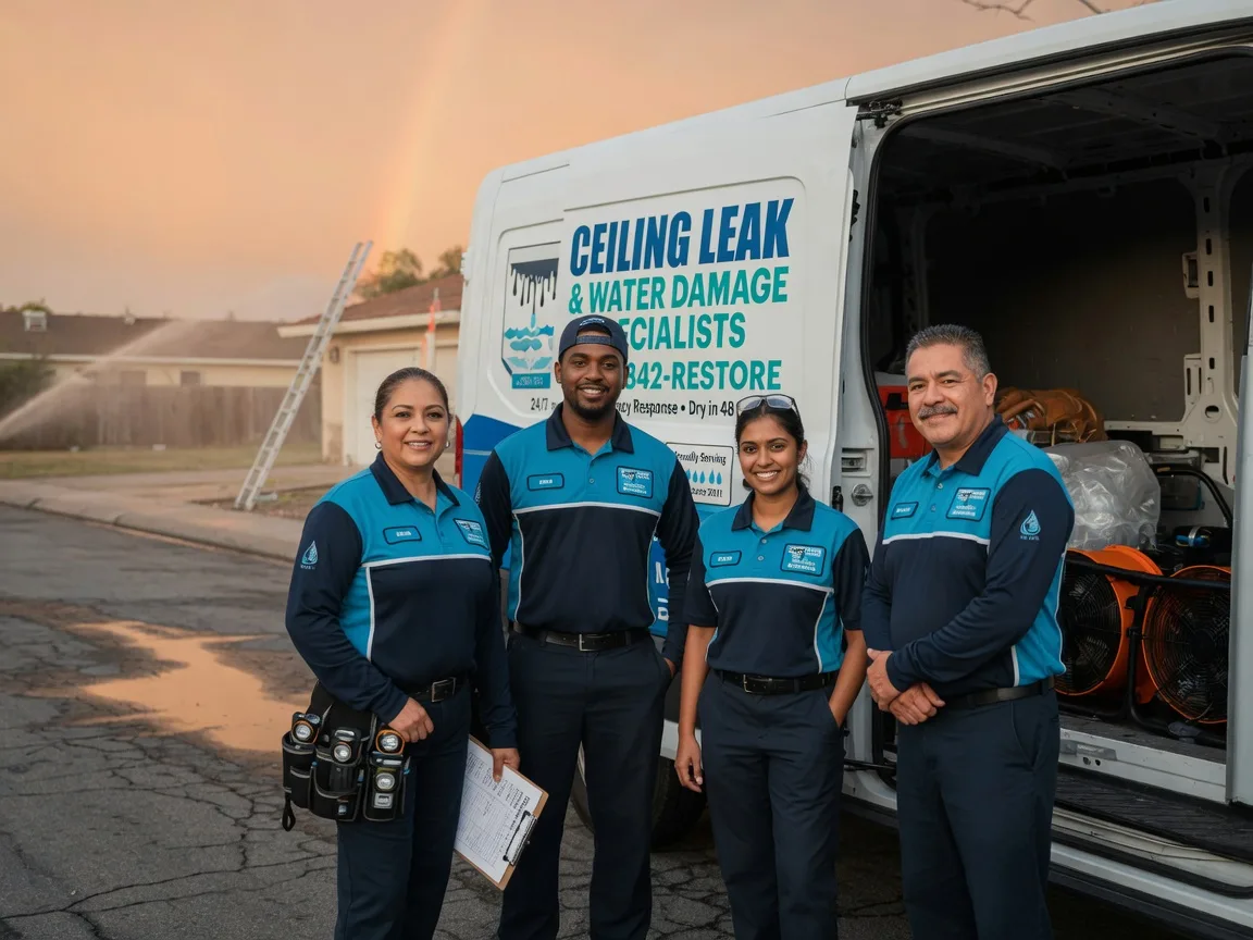 Ceiling Leak Cleanup company in Edmond, WV